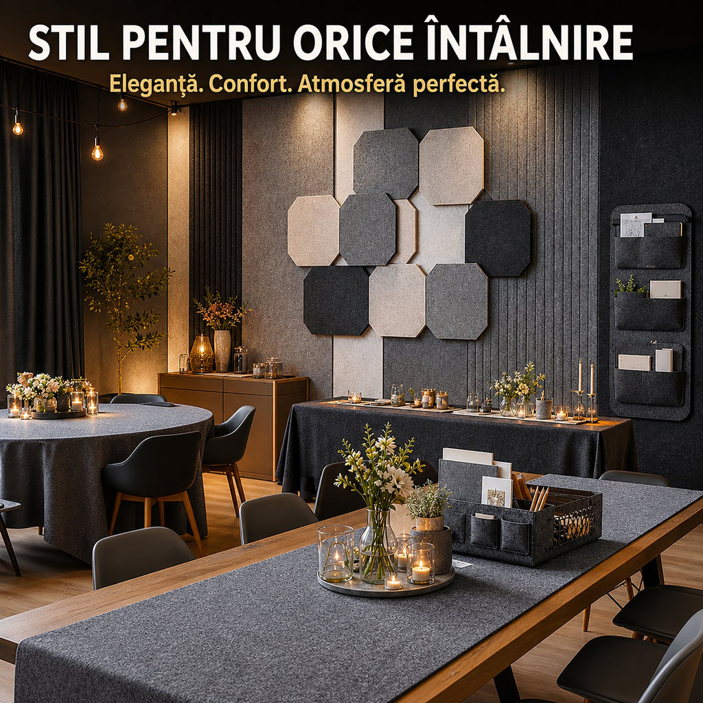 Fetru tehnic pâslă 350 g/m² antracit